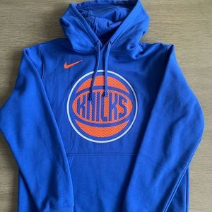 Pre-Owned Nike New York Knicks Hoodie Mens Size Large Excellent Condition